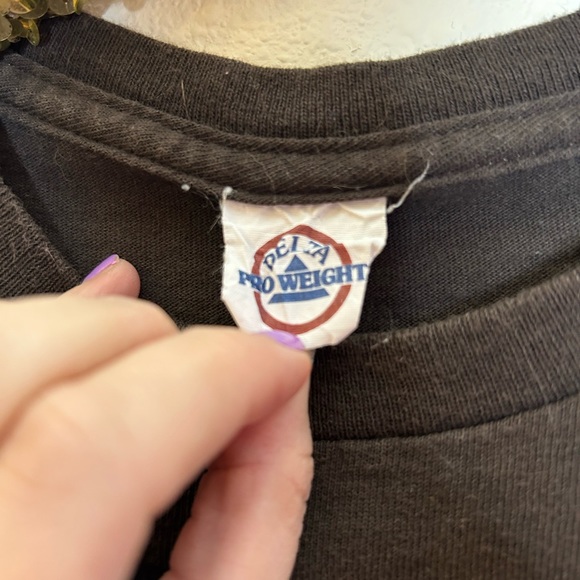 Delta Find 8 Horses Vintage Graphic Tee S - Picture 6 of 7